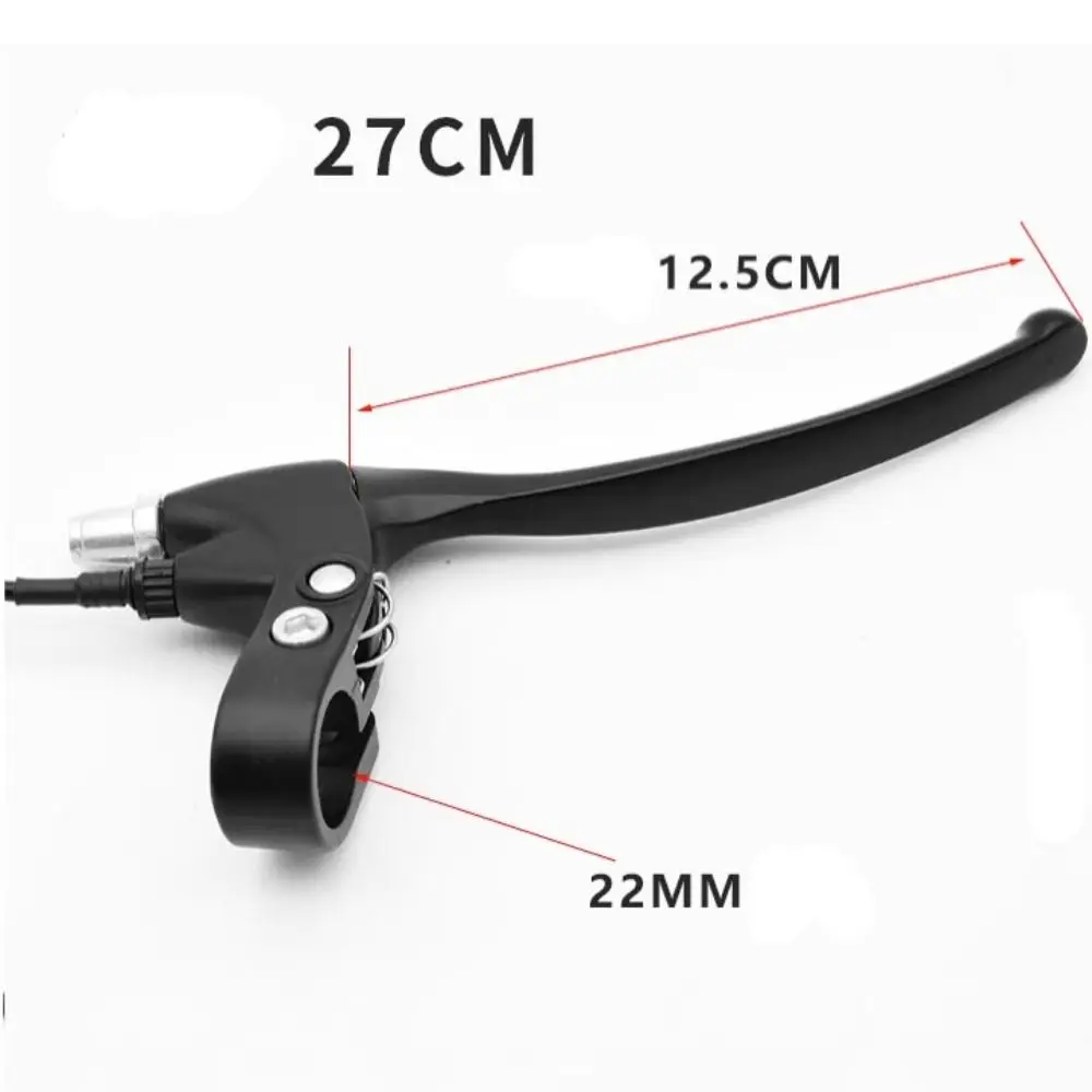 Ultralight Bicycle BMX Brake Handle Electric Bike Cycling Brake Levers V/Disc Brake Handle with Wire Power-off Switch Accessor