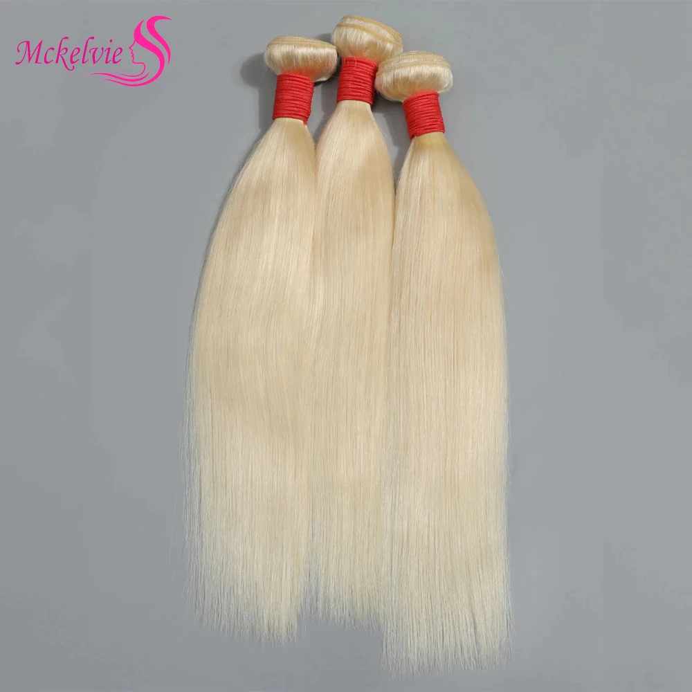 Sophia-Mèches Brésiliennes Naturelles Lisses Blond 613, Extensions de Cheveux à Double Trame, Cheveux Vierges Non Traités, 10 à 30 Pouces, 100g/Pièce