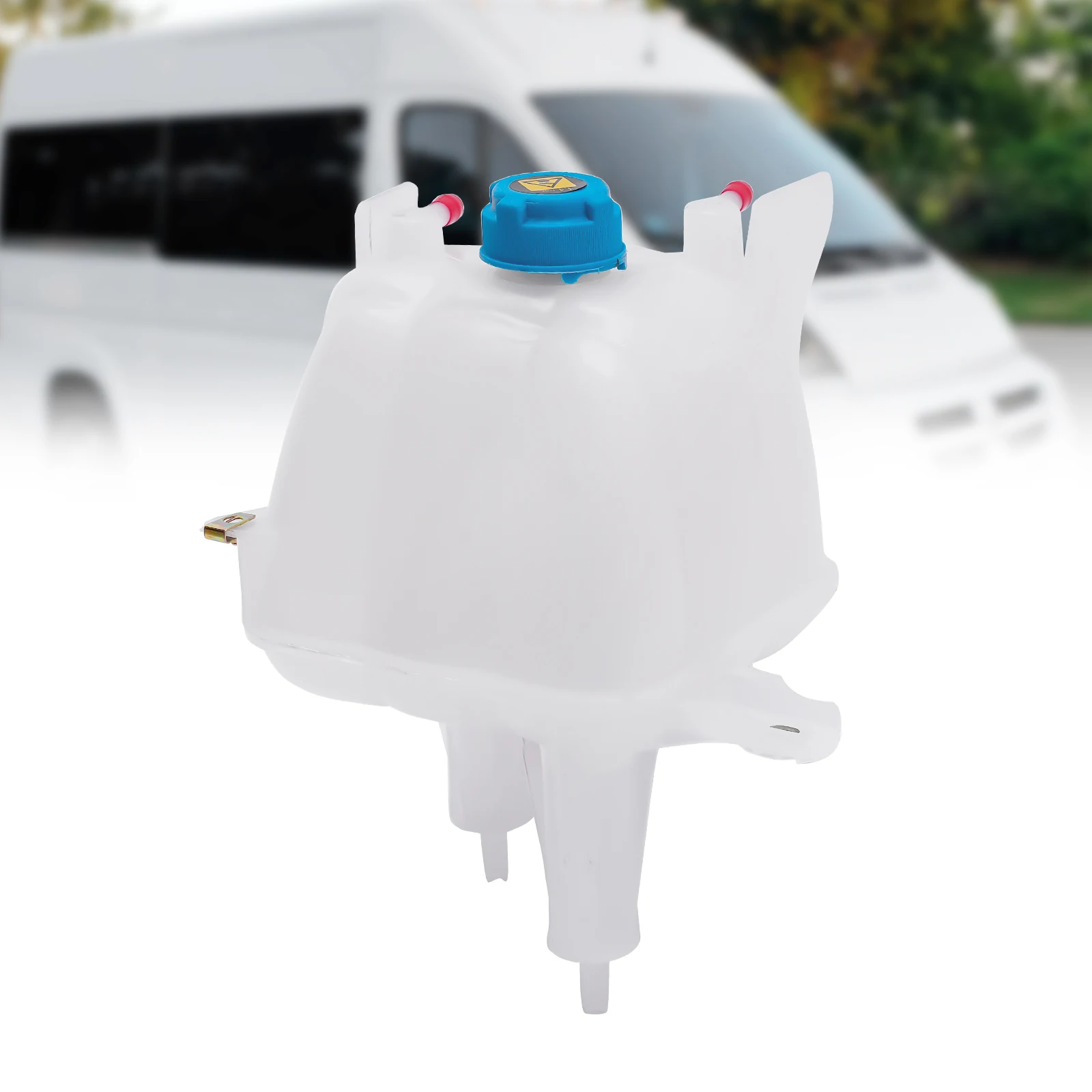 

Coolant Recovery Reservoir Bottle White Plastic Coolant Tank for 2014-2020 RAM Promaster 1500 2500 3500 Direct Replacement