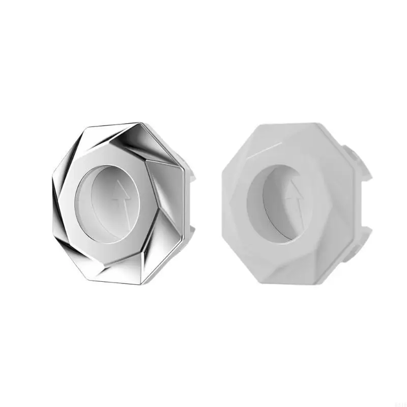 581E Multipurpose Round Overflows Covers Portable for Bathroom Accessory and Kitchen Sinks Sturdy Galvanized Plastic