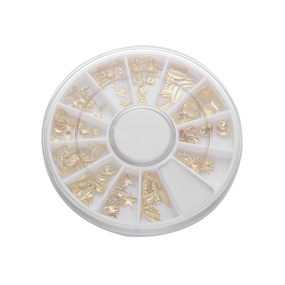 

1pc Mixed Size Metal Studs Rivets Decorative Diy Design Accessories For Natural False Nails Home Decoration Elegant Style