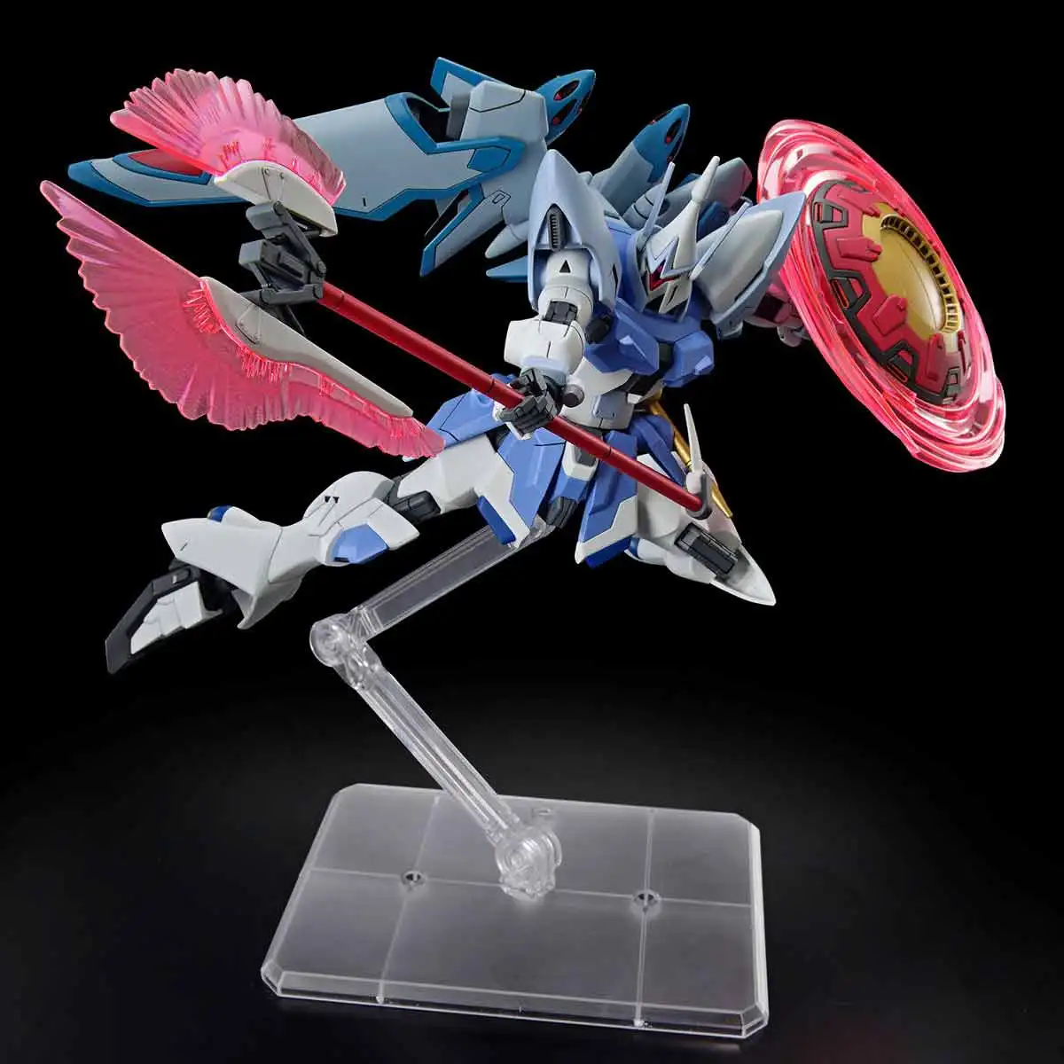 バンダイ本物のオリジナルガンプラモデルキット HGUC 1/144 アニメフィギュア ZGMF-2027/A ギアンストロームアクションフィギュア模型玩具ギフト子供のための