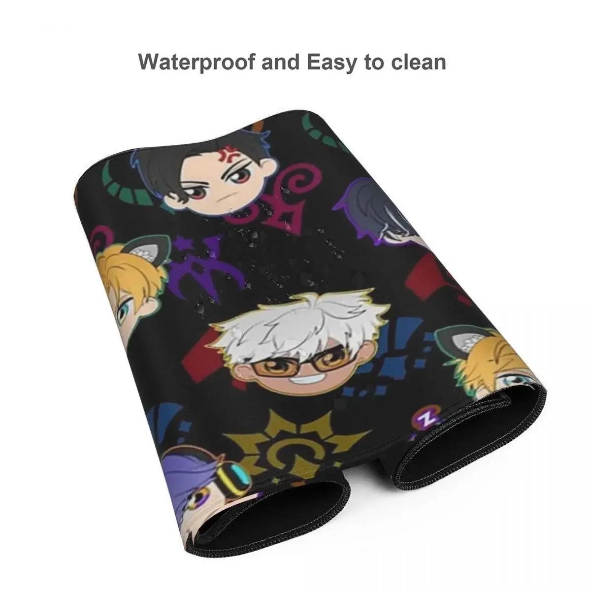 Obey Me - Demon Brothers Padrão Grande Mouse Pad Teclado de computador Tapete de mouse Gamer PC Laptop Tapete de mesa Acessórios Tapetes de mesa