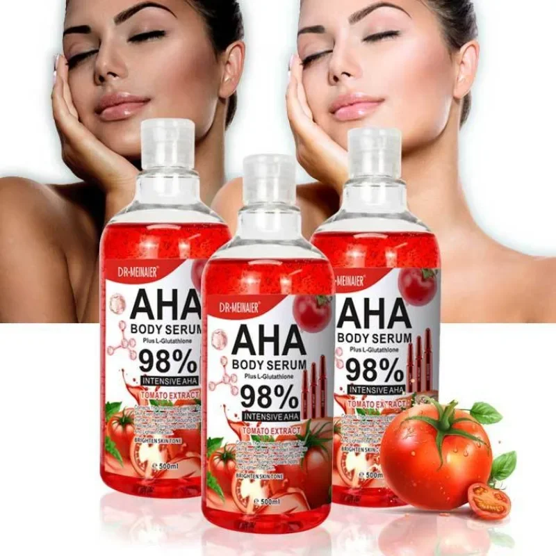 Whitening Body Tomato Essence for Women Skin Care Facial Moisturizing, Promote Skin Color Even and Bright, Inhibit Melanin