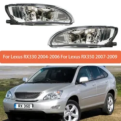 Front Car Fog Light with Bulbs Daytime Running Lamp For Lexus RX330 2004-2006 RX350 2007-2009