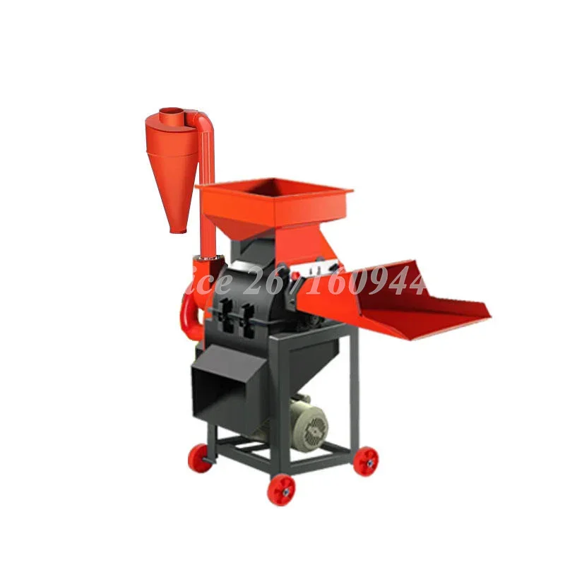 

Multifunctional Chaff Cutter Grass Chopper Farm Machinery Equipment Semiautomatic Straw Crusher Grain Grinder for Animals Feed