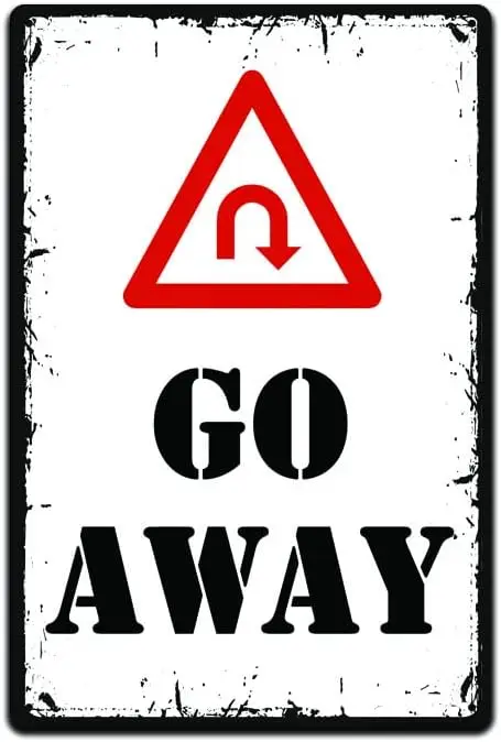 Door Signage for Office Building, Wearhouse, Bar, Restaurant, or Club Door Sign 