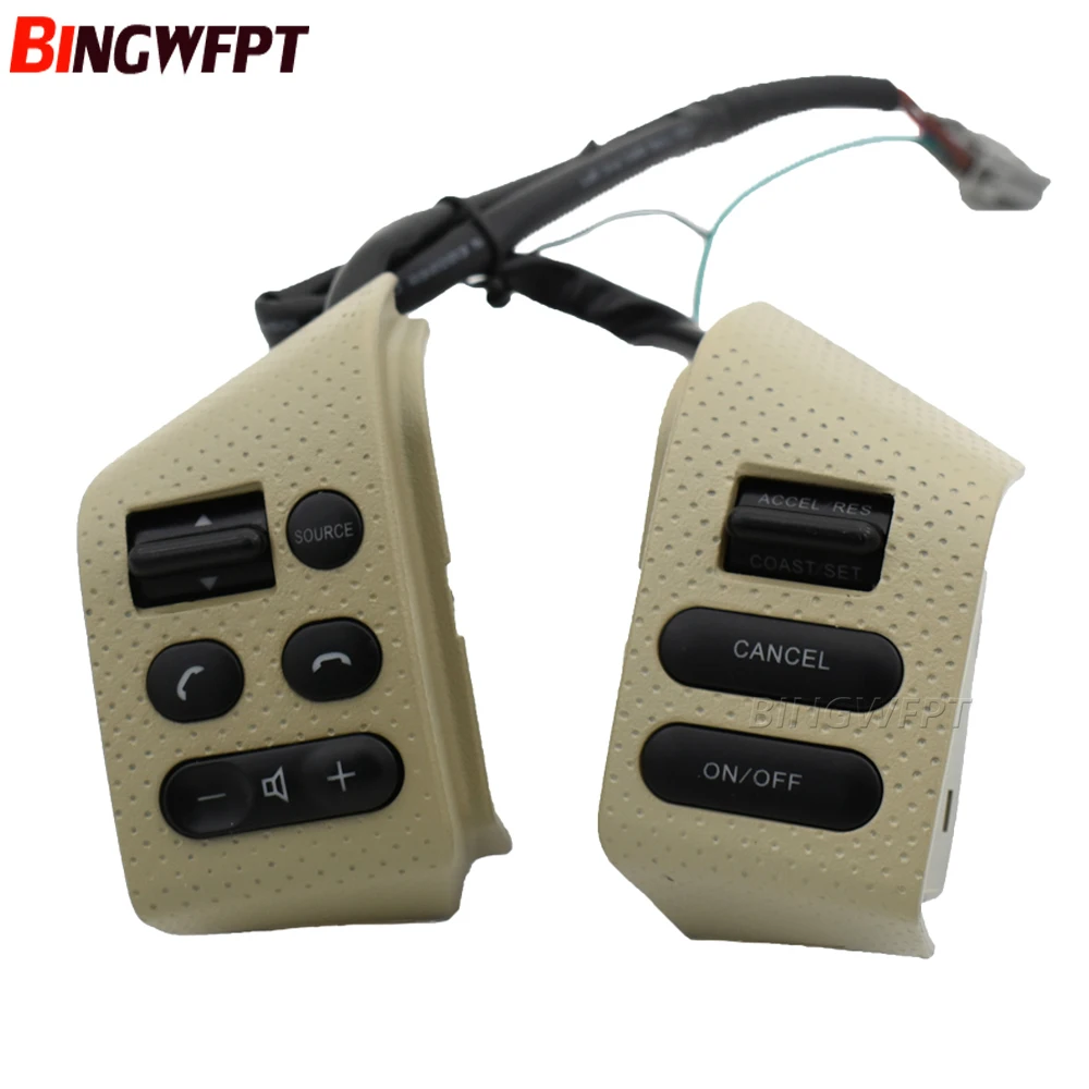 مفتاح التحكم في السرعة بالسيارة مع سلك ، أزرار عجلة القيادة ، نيسان سيلفي 05-17 ، تيدا 05-08 ، ليفينا 07-10 #6