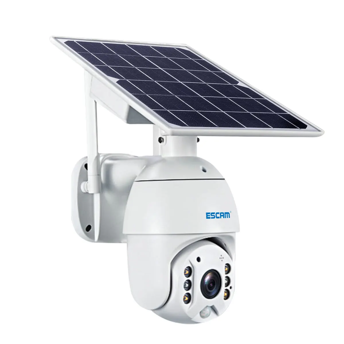 ESCAM QF280 1080p Wifi Version Shell Solar Security Camera Outdoor Surveillance Waterproof CCTV Camera Smart Home Two-way Voice