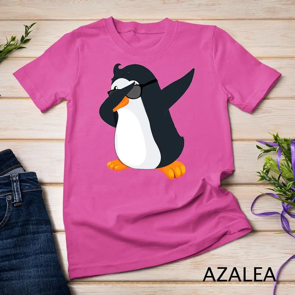 Funny Dabbing Penguin Shirt - Cute Penguin Dab T-Shirt Unisex T-shirt