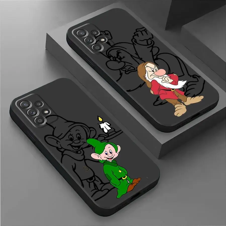 Snow White phone Case for Samsung A51 A52 A71 A72 4G 5G A52s A53 A54 A55 A73 5G A21s A31 A41 A16 5G A50 A50s A70 A70s