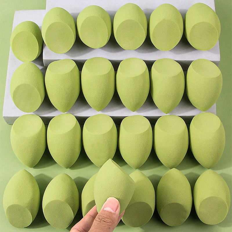 مجموعة إسفنجة مكياج مكونة من 24 قطعة من إسفنجة التجميل للكريمة السائلة والمسحوق، متعددة الألوان بدون لاتكس مناسبة للجميع #1