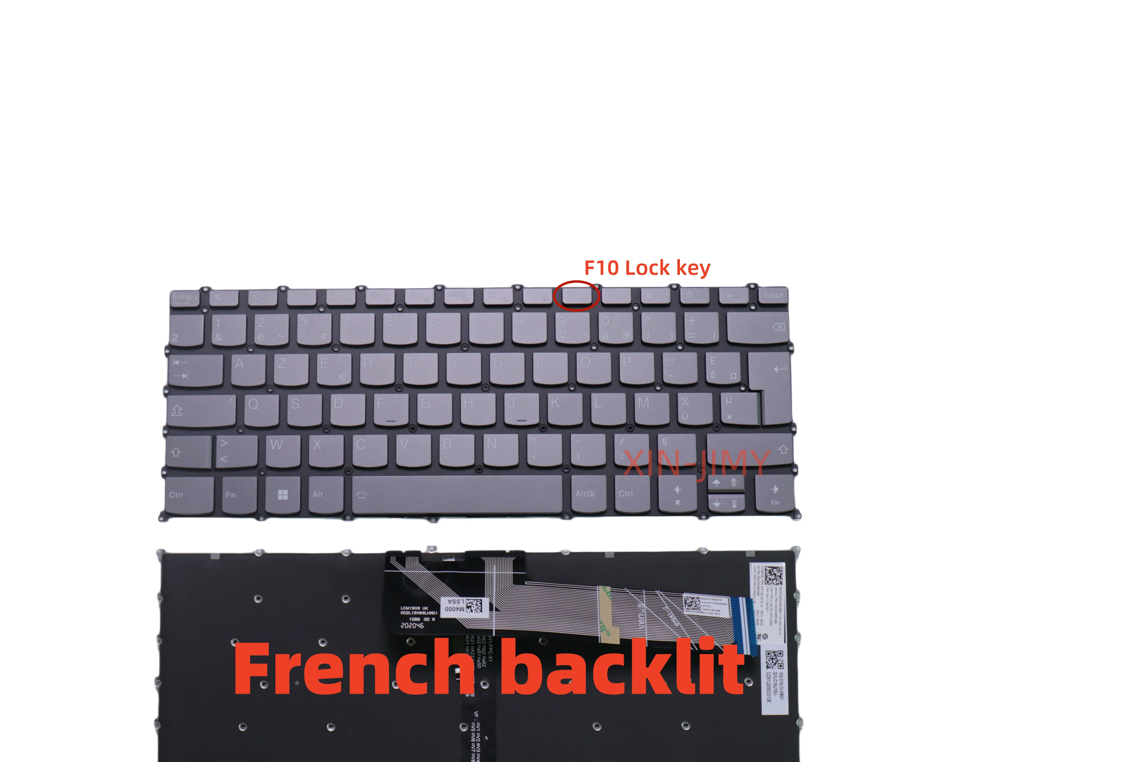 

AIR14 French Laptop Keyboard For Lenovo IdeaPad Air 14 2020 2021 2022 5-14IIL05 14ITL05 Flex 5-14ARE05 V14 G2 ITL with Backlit