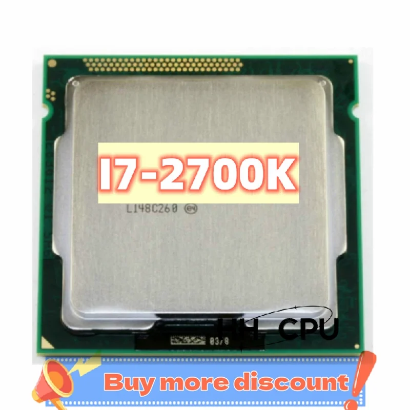 Core i7-2700K i7 2700K 3.5 GHz Quad-Core CPU Processor 8M 95W LGA 1155