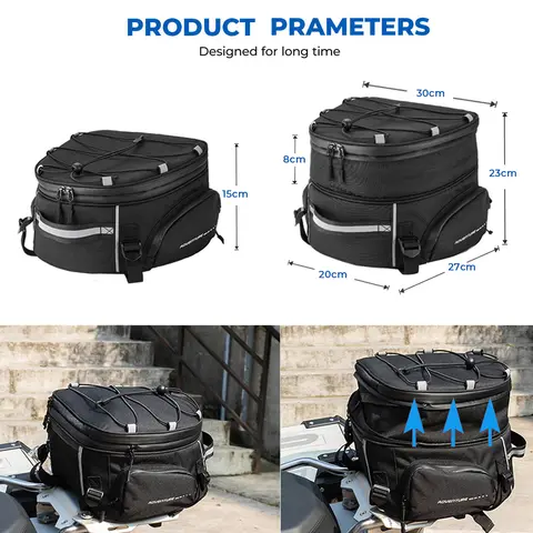 10 best sales motorcykelväskor - №4