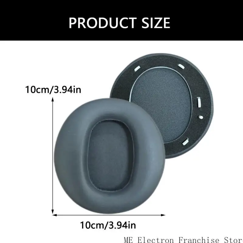Replacement Protein Leather Earpads Ear Pad for Fit900NB Headphones Ear Cushions Earmuffs Ear Cover
