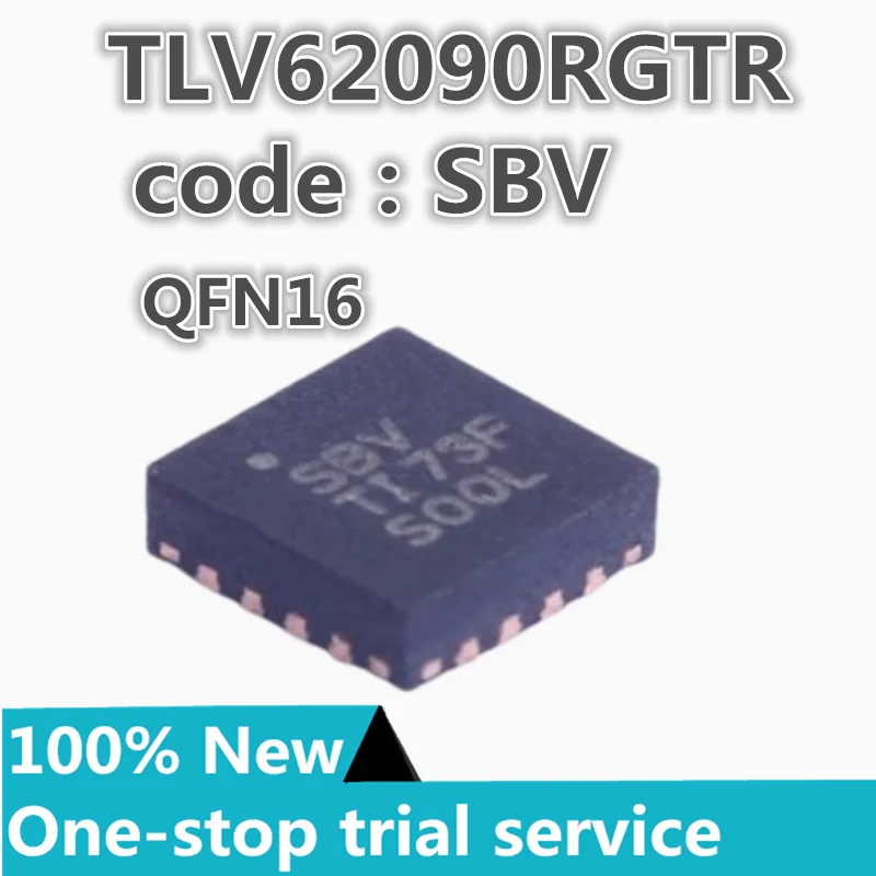 5-100 sztuk, nowy towar w magazynie, układ scalony SBV TLV62090RGTR do PS5 / PS4 Slim, układ scalony regulatora napięcia SMD, SBV QFN-16, montowany na płycie głównej. — zdjęcie produktu 2