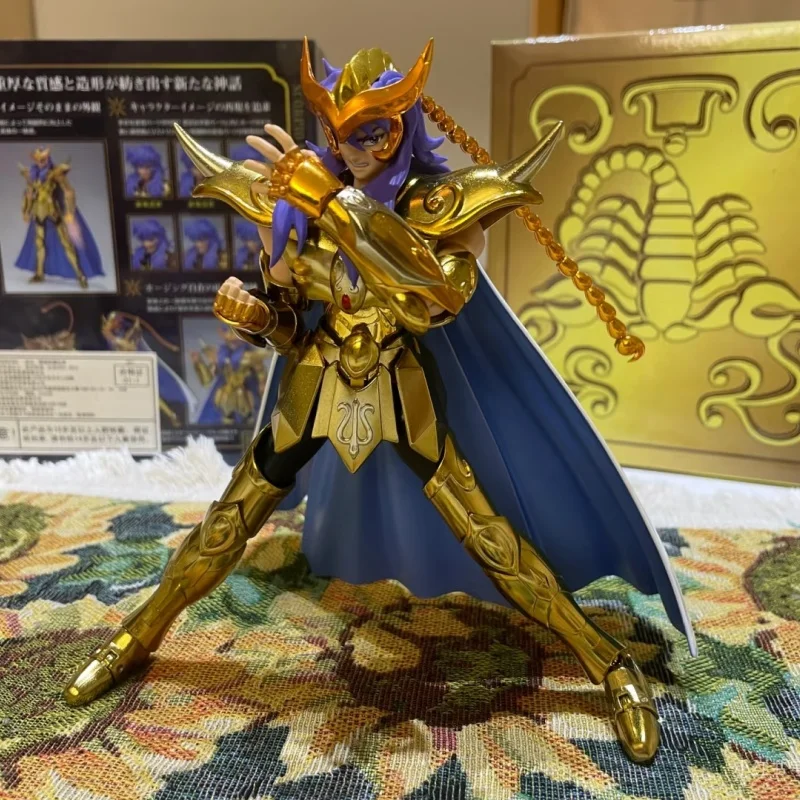 

MST Model New 2025 Model Toy Saint Seiya Myth Cloth EX Scorpio Milo 3.0 Plus Action Figure Knights of Zodiac Model Toy Model Toy