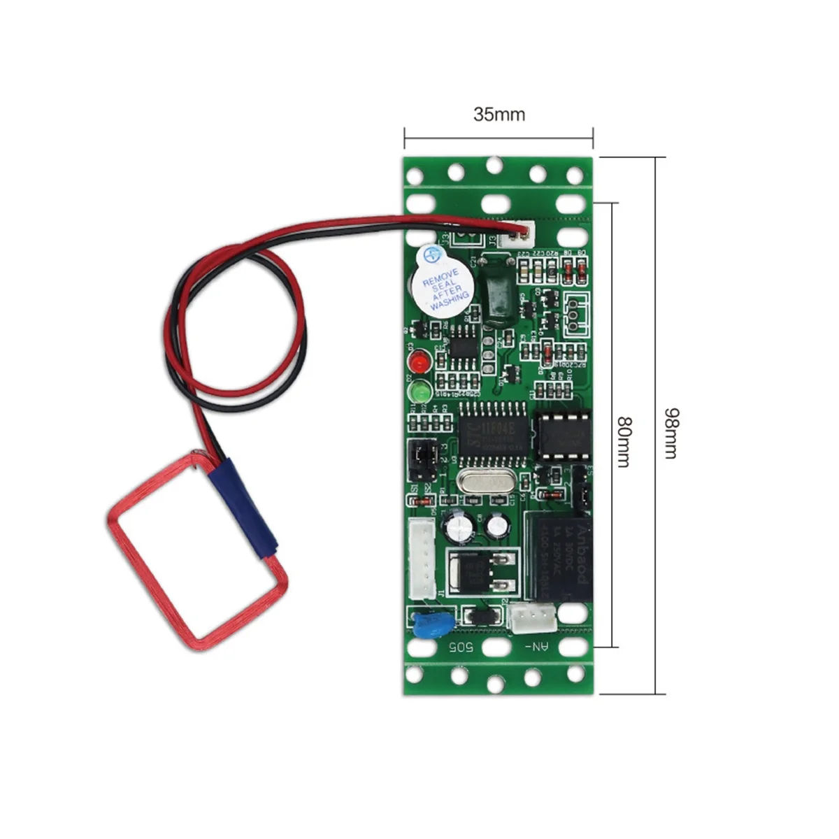 RFID Embed Control Module,Intercom Access ,Elevator Access Control 9-30V DC Power Access Controller Module ID Module