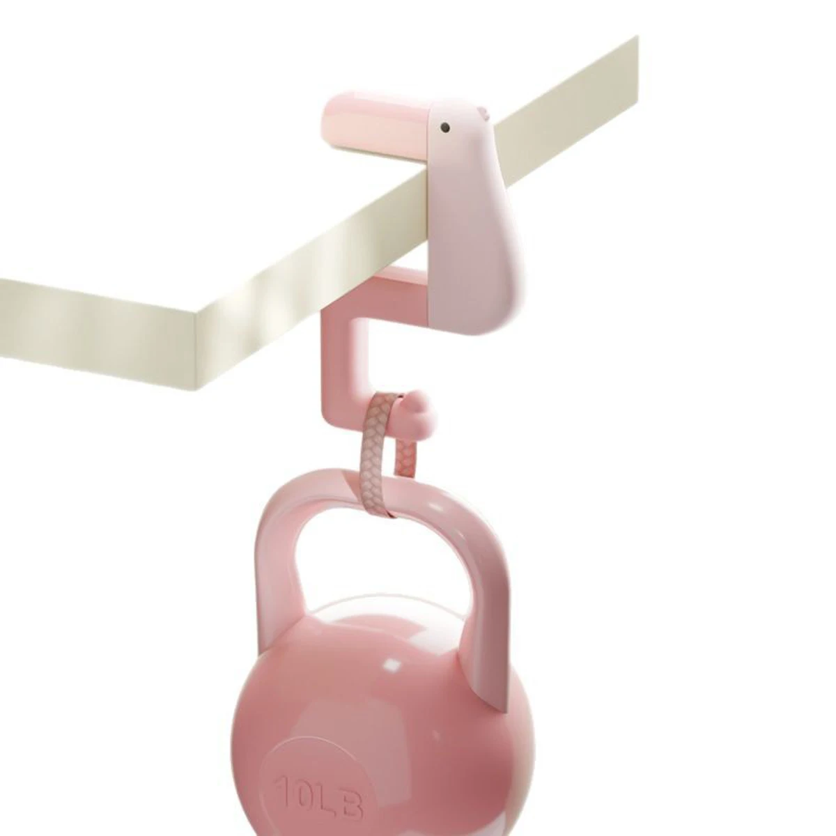 Kawaii Portable Punch-free Hook Cartoon Cute Fun Detachable Multi-function Desktop Side Hook School Student Office Supplies