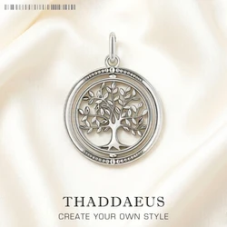 Tree Of Life Pendant Brand New Fine Jewelry Love Accessories 925 Sterling Silver Romantic Gift For Woman