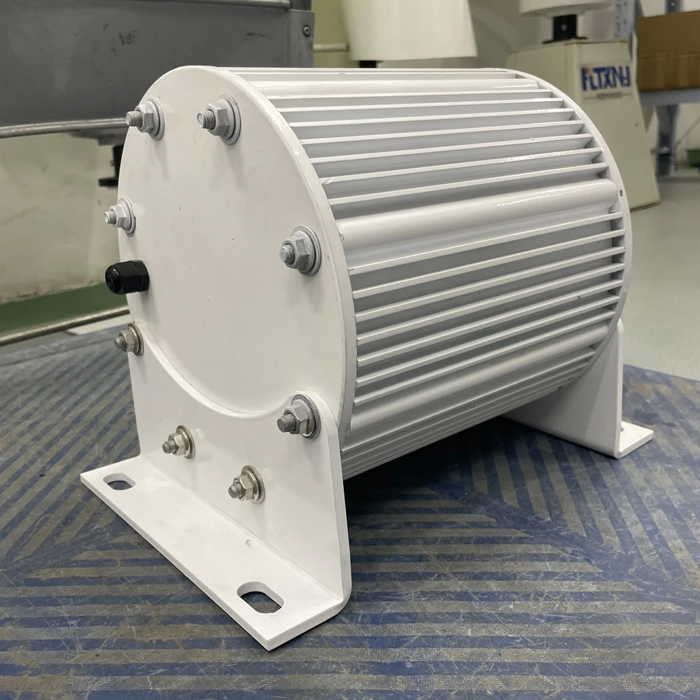 10000W High-Efficiency Permanent Magnet Generator 10KW 110v 220v 380v Motor Drives Power Generation Can Be Used In Wind Turbine