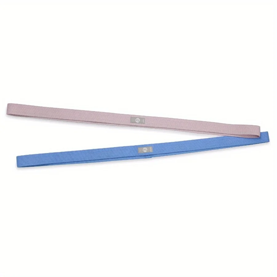 

Fabric Super Wristbands, 2 Pack, Comfort-Grip fabric will not roll up or bunch when used