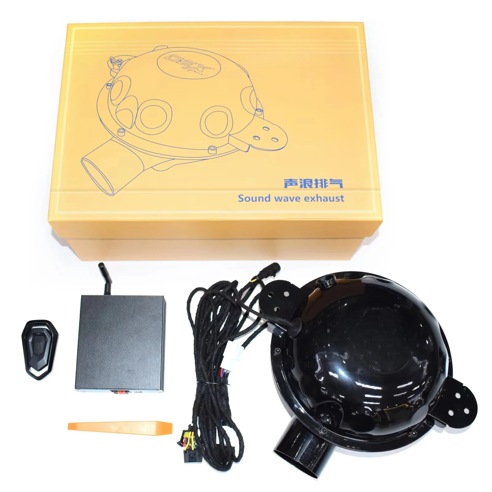 Hot selling：Self-Developed Electronic Exhaust System 100% Compatiblity with 3-Type Y-Type Active Sound Mufflers