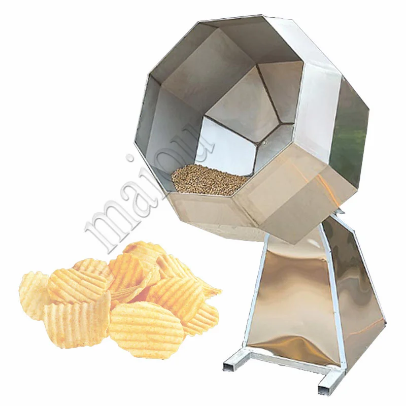 

Octagonal Snacks Seasoning Mixer Machine Food Favoring Machine