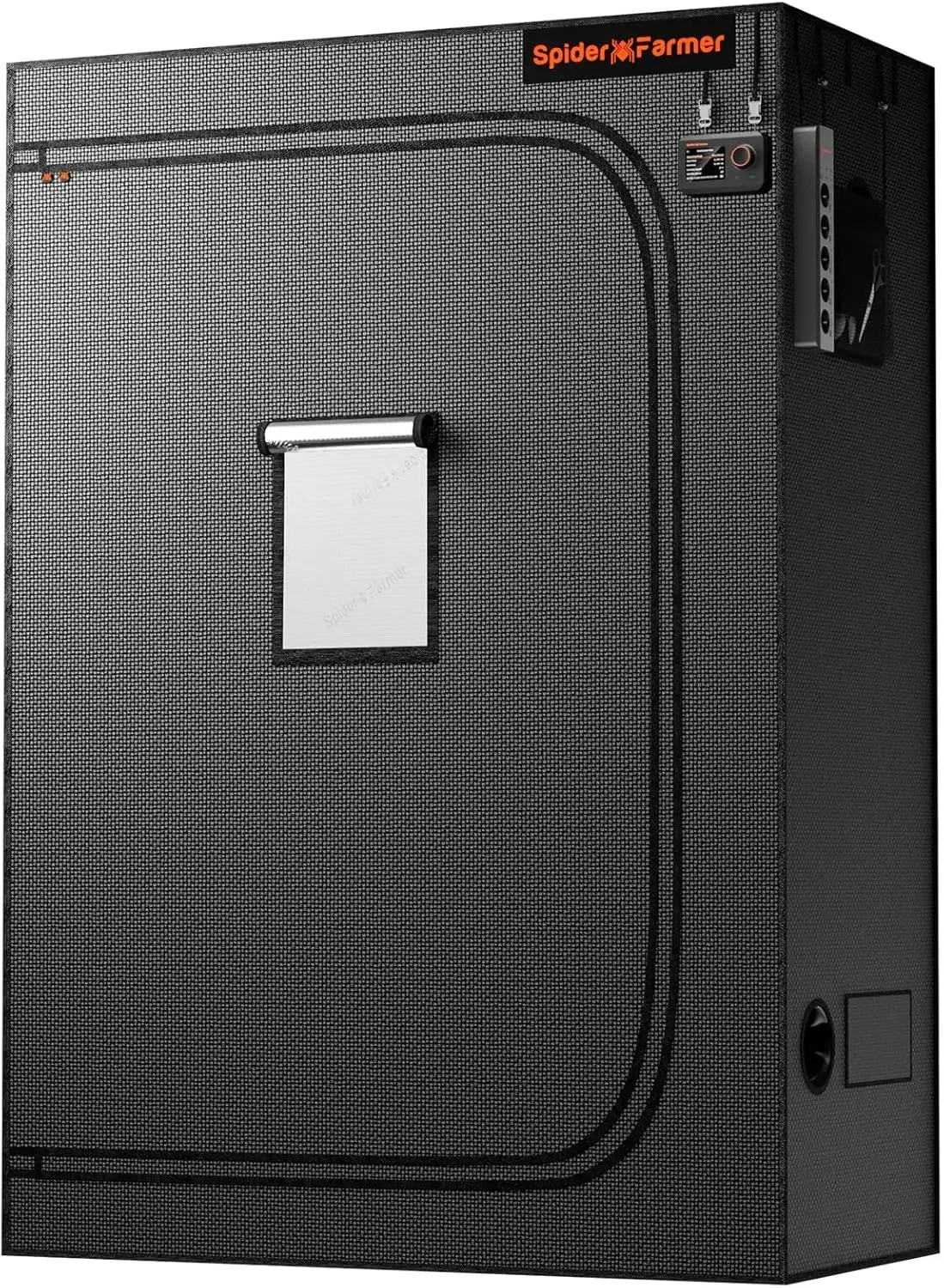 

4.6x2.3 Grow Tent 2025 New, 55"x28"x80", with Hook for Controller and Power Strip, Enlarged View Window, 1680D Thicken Mylar Can