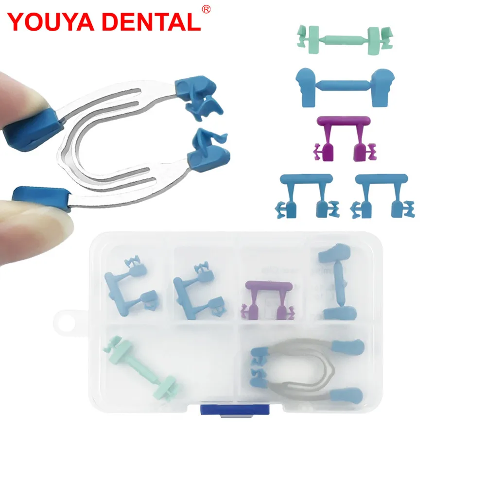 

Dental Sectional Matrix Clamp Forming Sheet Clip Dental Matrix Sectional Contoured Metal Spring Clip Wedges Dentistry Lab Tools