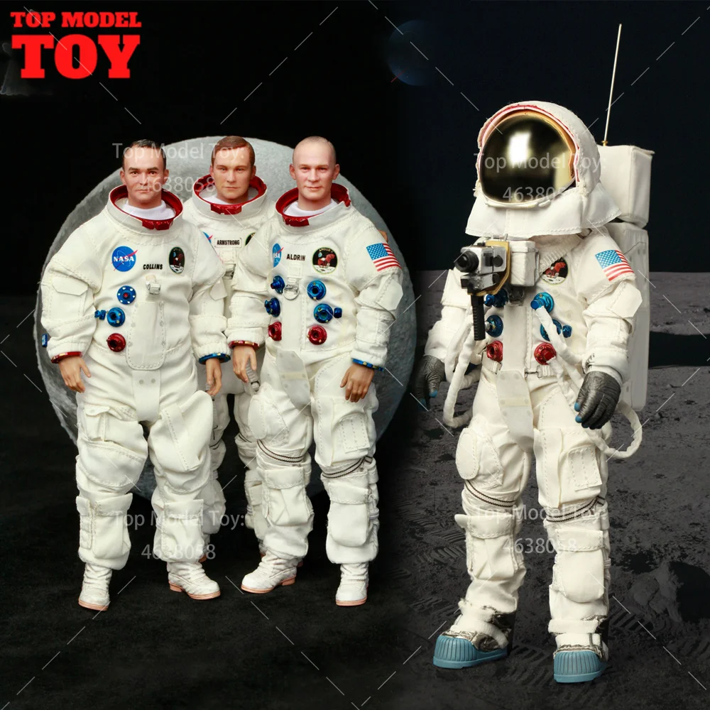 DID XS80033 XS80034 XS80035 1/12 رائد الفضاء الأمريكي 3-شخص مجموعة 6 ''ذكر الجندي عمل الشكل دمى الجسم نموذج للتجميع