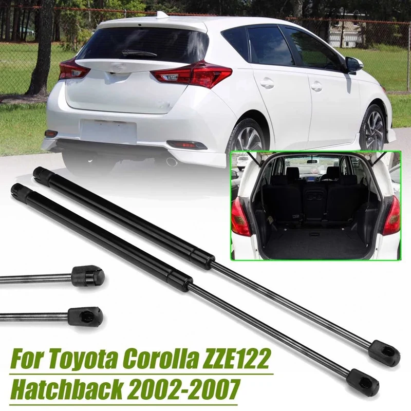 Car Rear Trunk Tailgate Boot Gas Spring Shock Lift Struts Support Rod Bar For Toyota Corolla 2001-2007 ZZE122 Hatchback