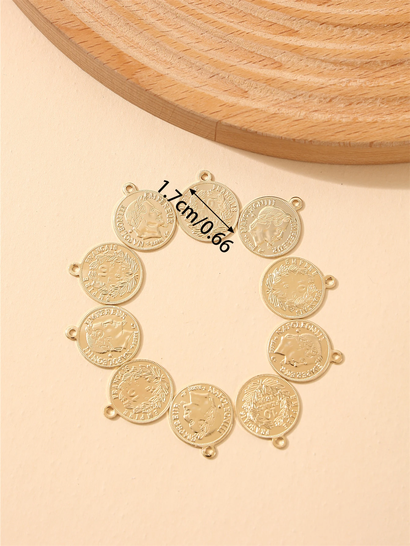 100 قطعة من إكسسوارات سبائك DIY للنساء مطابقة مجانية لصنع أساور وقلائد وأحزمة لحفلات الزفاف #5