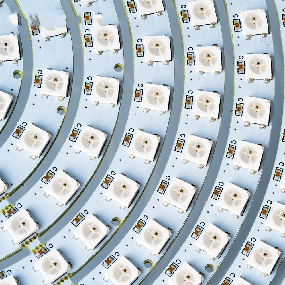 WS2812B Modules DIY RGB LED Ring 241 Pixels Modules SK6812 5050 Built-in RGB Addressable LED Circle Arduino Ring DC5V
