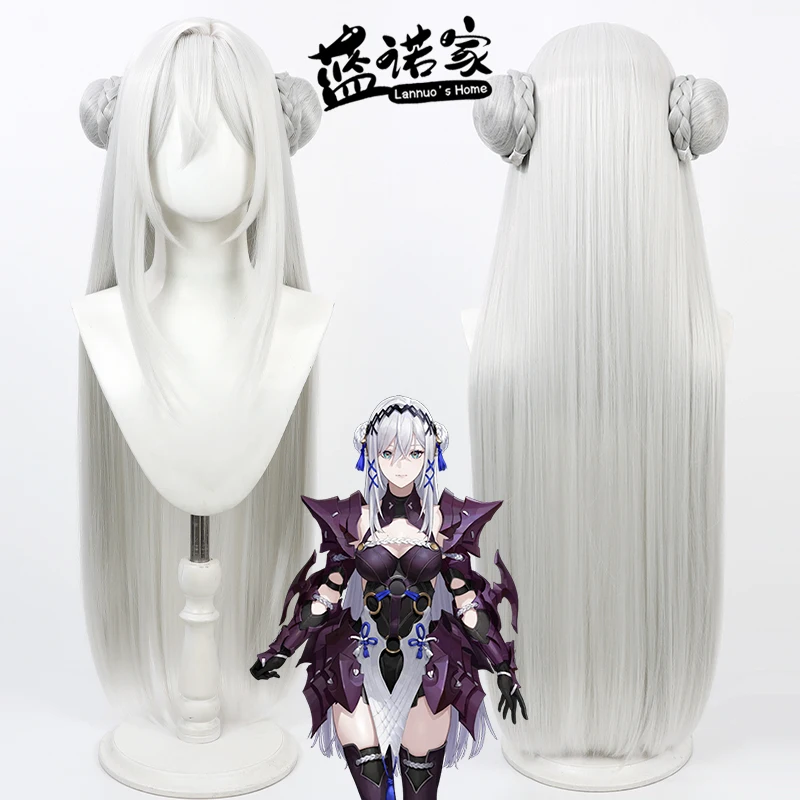 

Virtual YouTube Vtuber Victoria Brightshield Cosplay Wig Halloween Carnival Party Props Synthetic Hair + Wig Cap