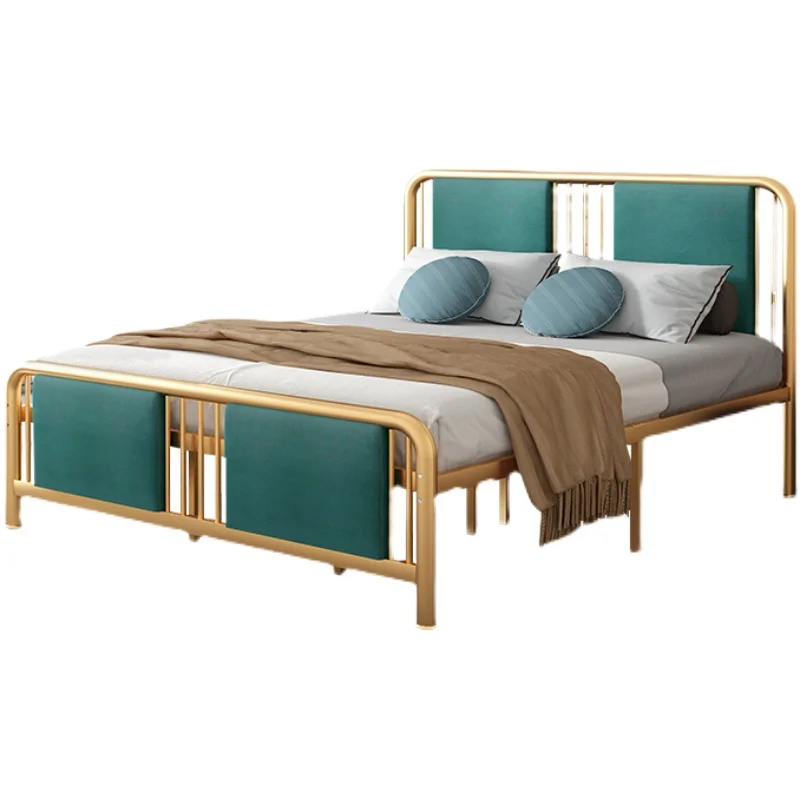 180x200cm Apartment Homestay School Single Iron Bed queen beds on