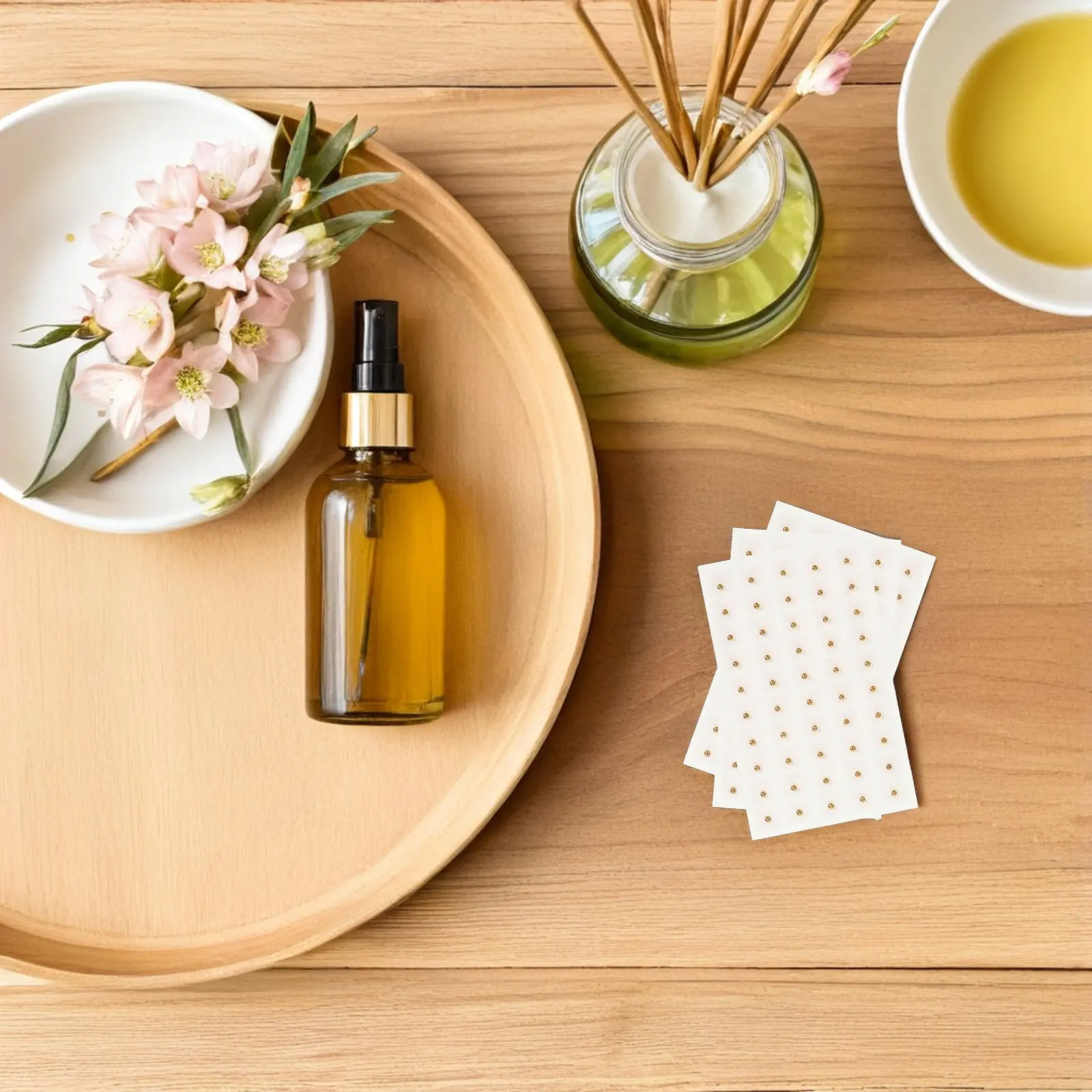 

3 набора пластырей для акупрессуры уха, терапия стимуляции ушной раковины на основе ТКМ, маленькие, изящные, удобные для переноски, инструмент для ухода за ушами, акупунктурные точки