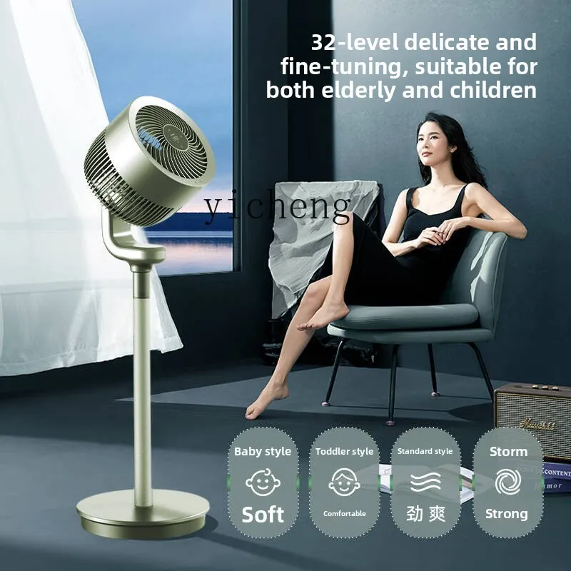H5 Air Circulation Fan Household Electric Fan Low Noise Purification Desktop Floor Fan Flagship Store
