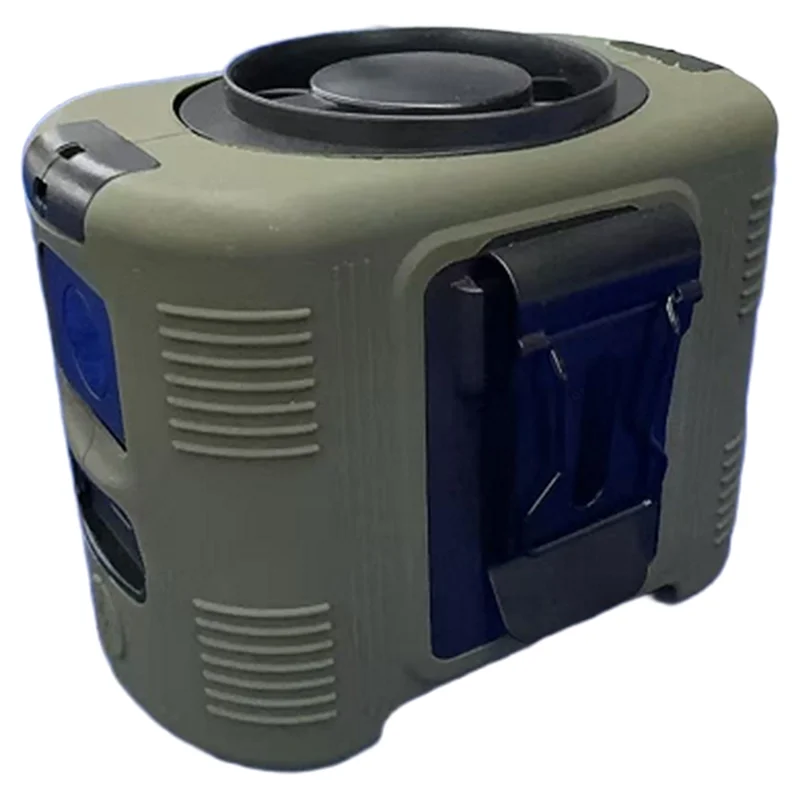 

【Горячие товары】Портативный поясной вентилятор-фонарик 15000 мАч перезаряжаемый универсальный вентилятор-ожерелье с подсветкой для верховой езды, прогулок, путешествий, превзойти