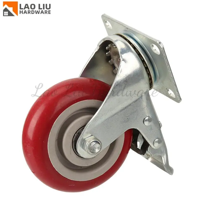 ล้อเลื่อนอเนกประสงค์แบบรับน้ำหนักมาก หมุนได้ 360 องศา °   เบรกแบบหมุนเงียบ ออกแบบมาเพื่อเฟอร์นิเจอร์ รถเข็นแบบมีฐานรองรับ ทนทานต่อการสึกหรอ