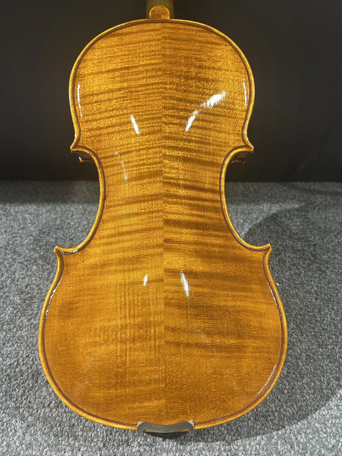 4/4 Tiger Flamed Violin Back 4/4 바이올린 كمان4/4 скрипка Excellent Flame Free Case And Bow