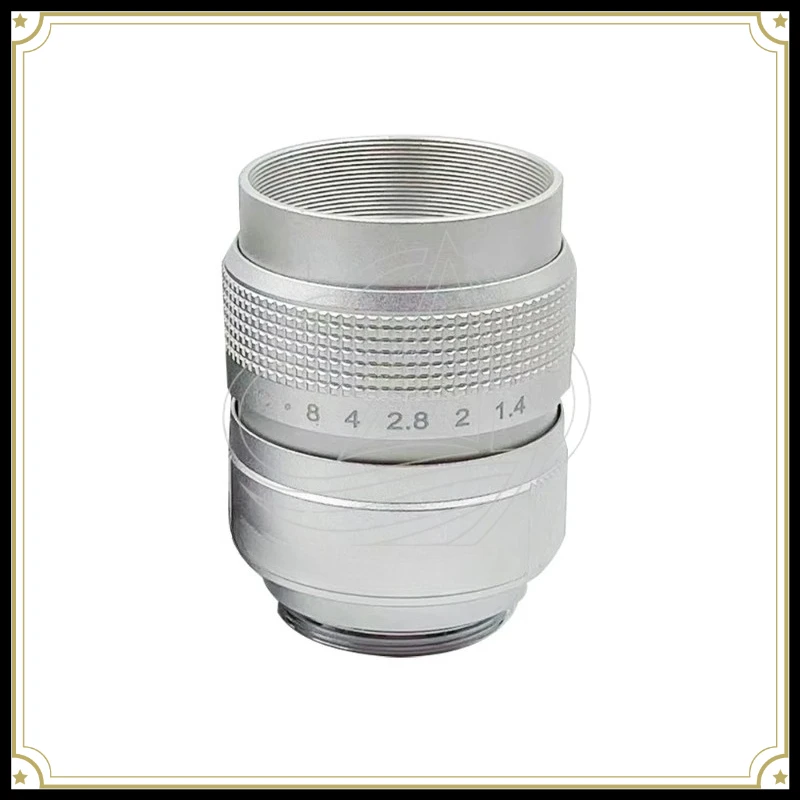 25mm f/1.4 C-Mount CCTV Lens, Compatible with Micro Four Thirds M4/3 Mount, Durable Camera Optics Accessory