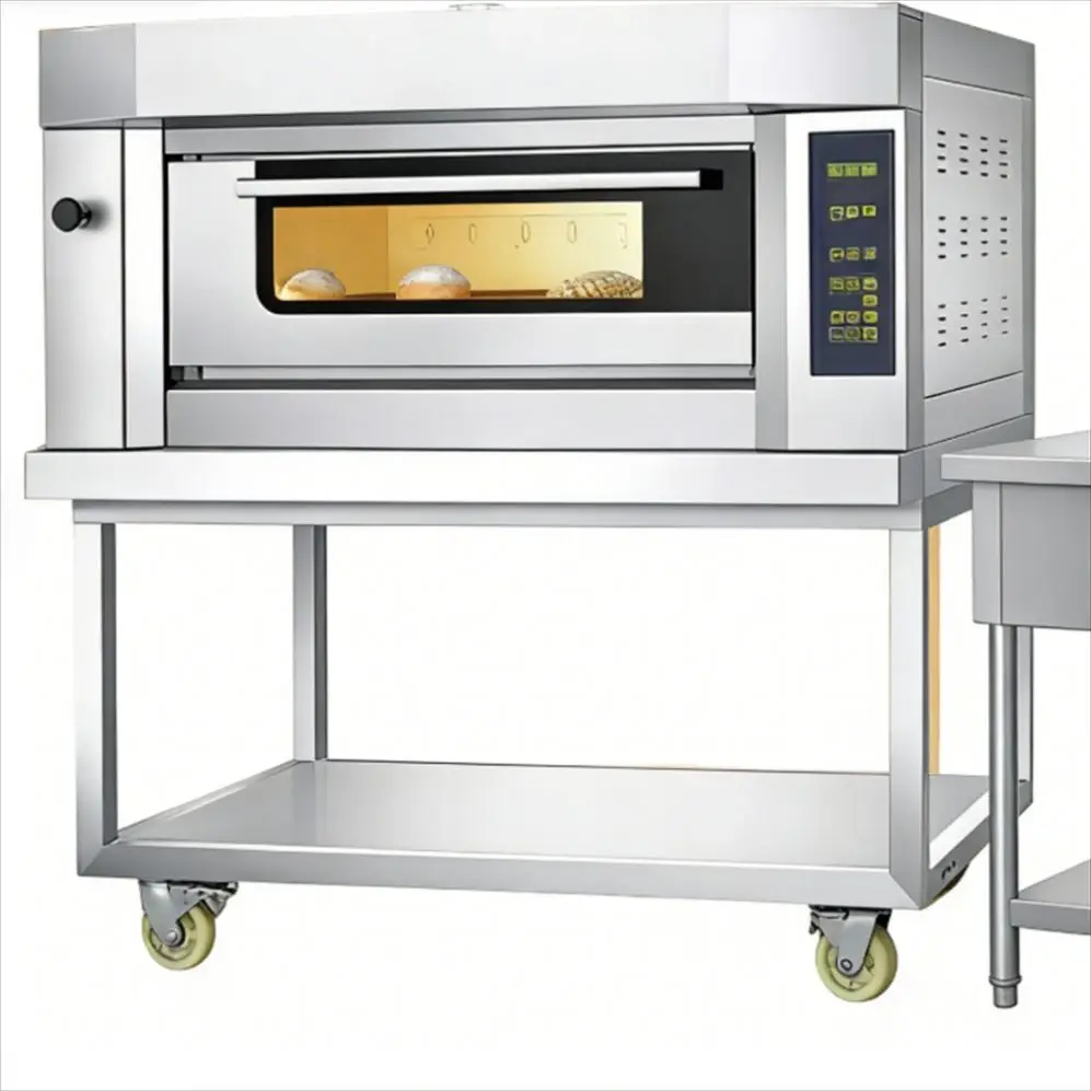 

【specialized】Commercial Deck Oven Small Household Applianc Electric 1 Deck 2 Trays Oven Electric Baking Ovens