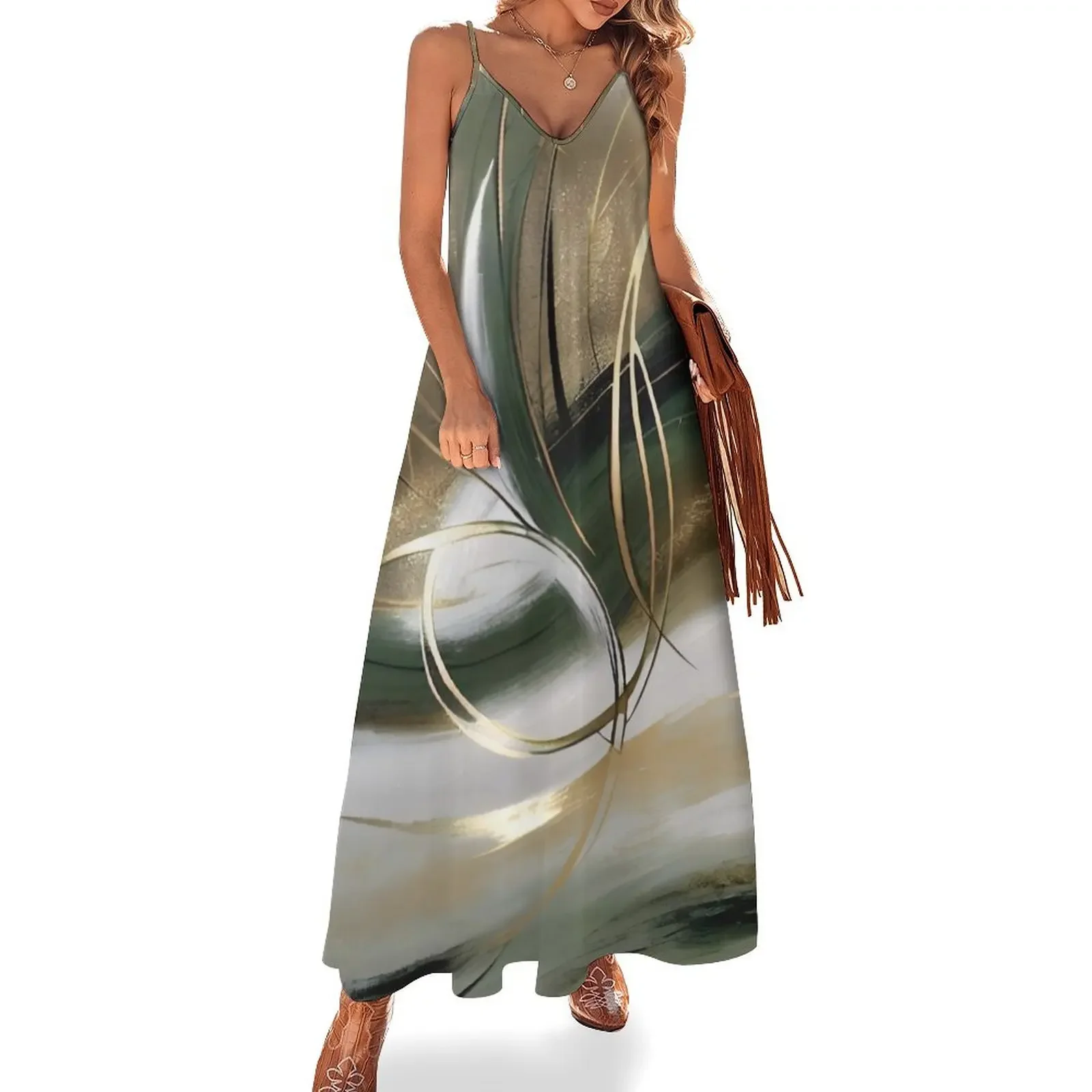 

Green Soul Sleeveless Dress dresses for special events Dress for pregnant women