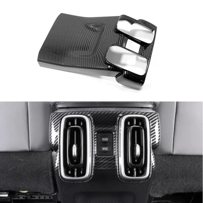 For Haval Dargo X 2023 Interior Modification Accessories Car Armrest Rear Air Conditioner Outlet Decoration Cover Moldings