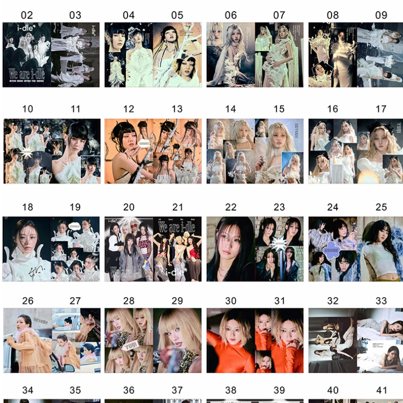 ألبوم Kpop GIDLE Collector's Album IDLE الإصدار الجديد نحن الخمول مجموعة الصور بطاقة بريدية هدية المشجعين #6