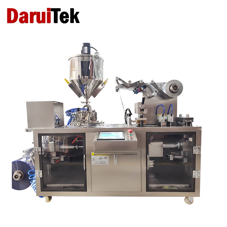 DPP-80 Automatic Aluminum-plastic Blister Packaging Machine Pet Milk Sheet Blister Machine Freeze-dried Sheet Packaging Machine