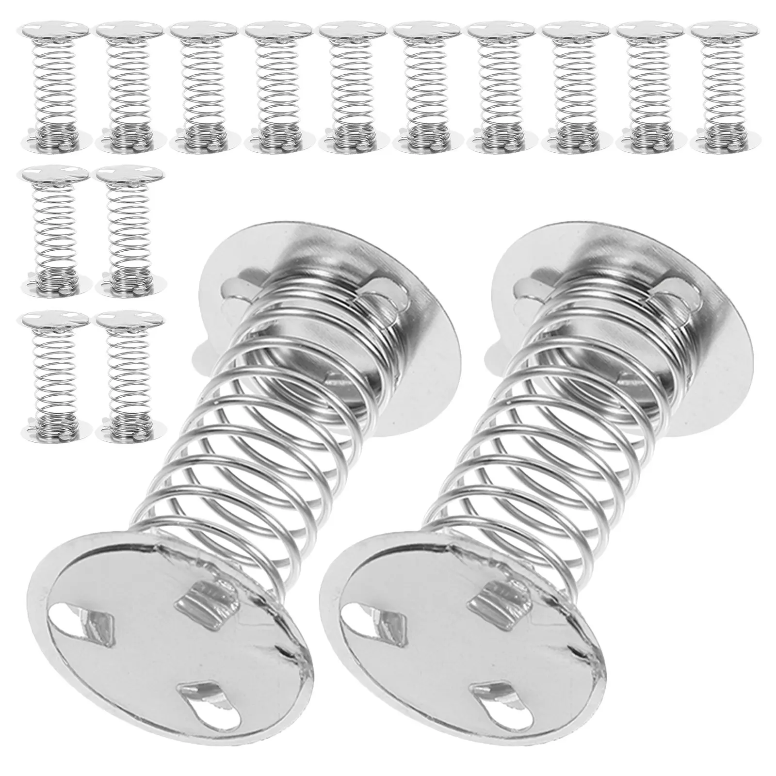 

50 шт. универсальных пружинных оснований для крепления на приборную панель, металлические пружины для автомобильных украшений и держателей-подставок