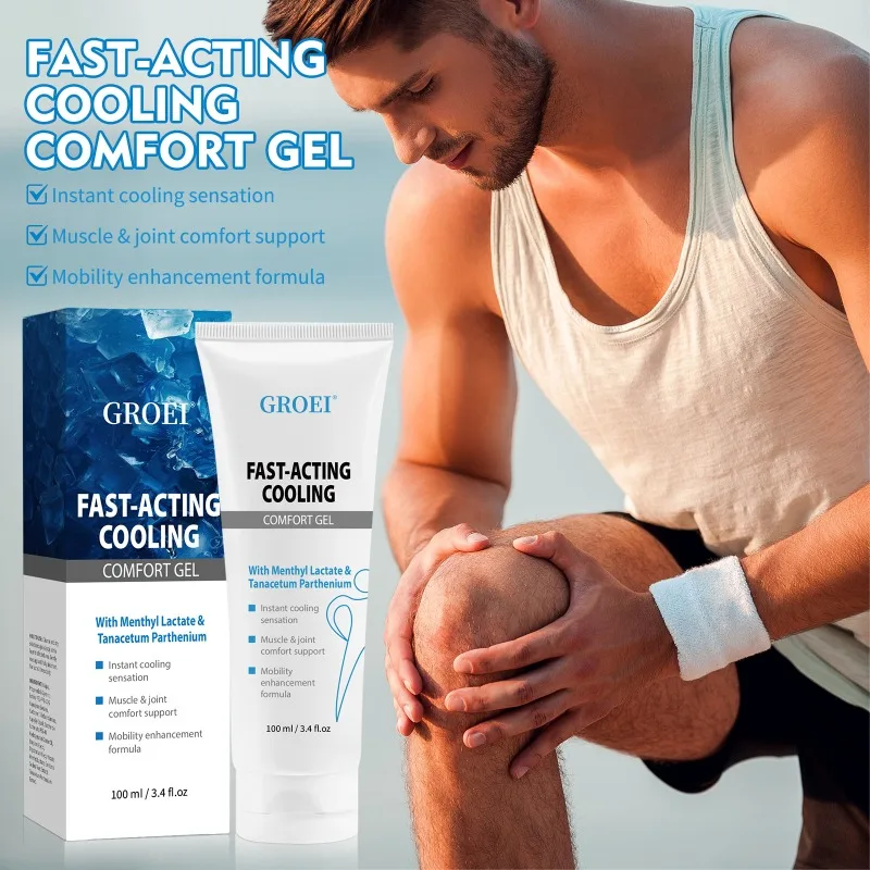 

Rapid Cooling Muscle and Joint Soothing Gel for Body Comfort Gentle Care 100g